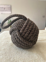 Brampton Brown Monkey Fist Doorstop