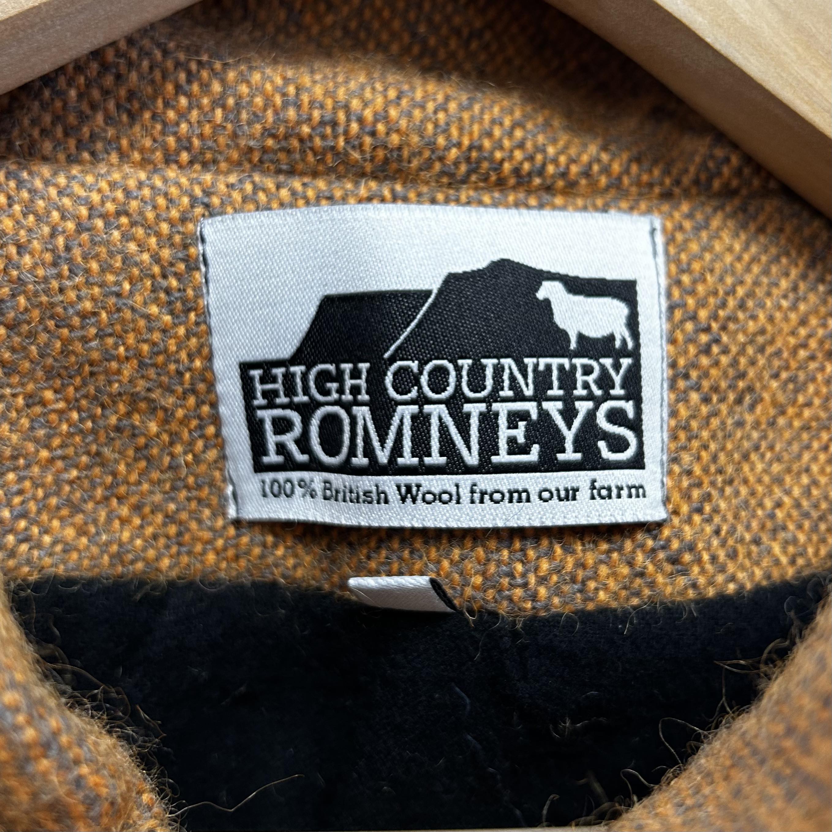 High Country Romneys 100% 英国羊毛夹克