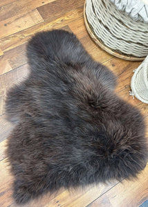 Glencroft Soft Brown British Sheepskin Rug