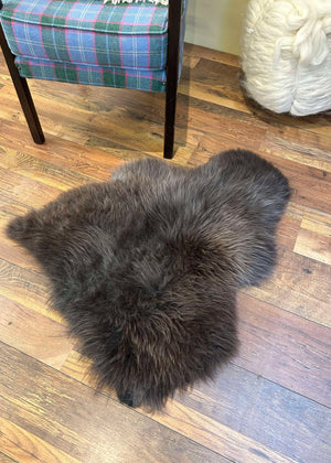 Glencroft Soft Brown British Sheepskin Rug