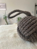 Brampton Brown Monkey Fist Doorstop