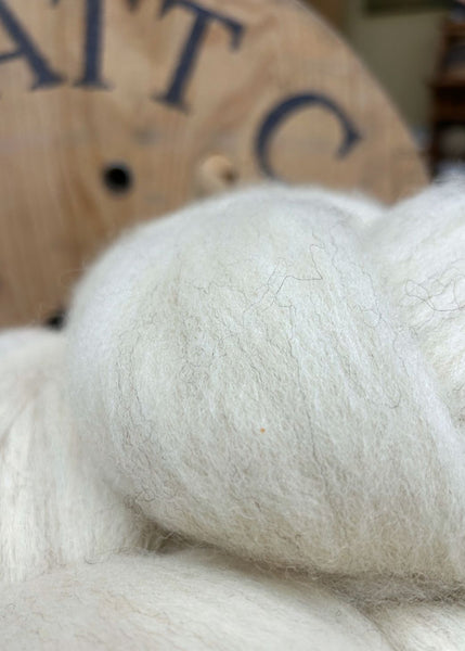Irish Wool Ropes Premium British Wool Top for Carding & Spinning - 100% UK Sheep Wool ...
