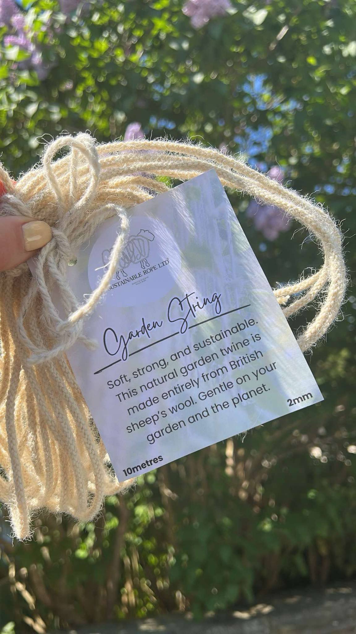 Natural Garden String
